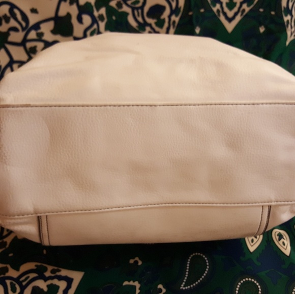 Calvin Klein Cream color Leather Satchel style bag - Picture 6 of 8